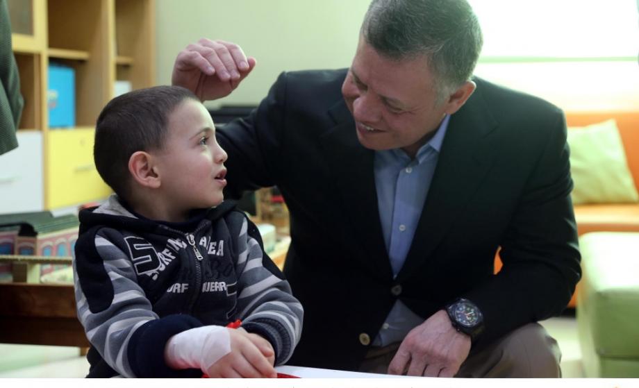  His Majesty King Abdullah The Second's Birthday Visit to KHCC
